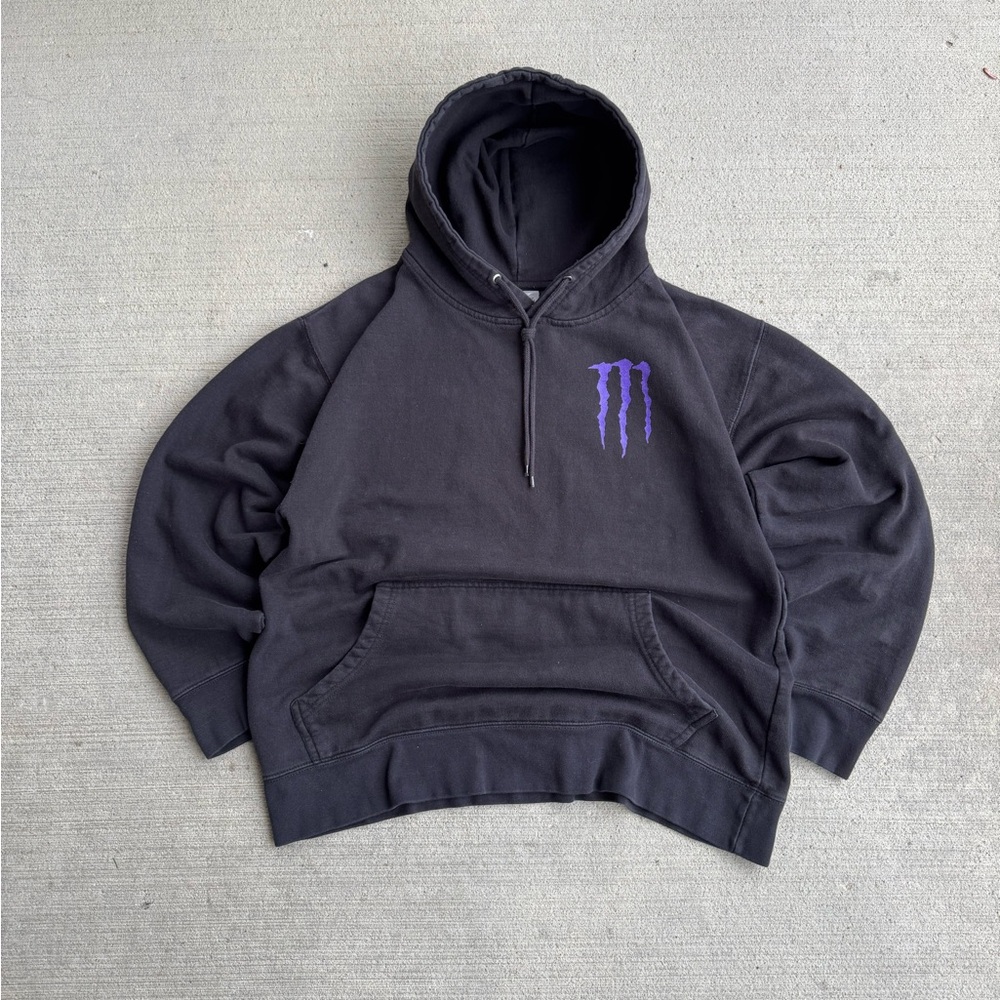 Fox | Shirts | Fox Racing Monster Energy Purple Big Logo Black